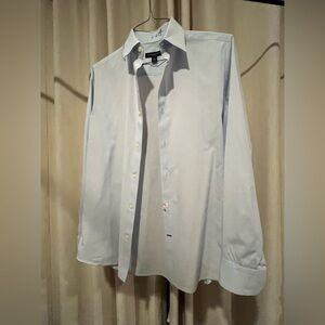 Crisp cleaned, banana, republic Sky Blue Dress Shirt hardly worn!!